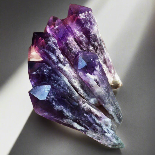 Natural Raw Amethyst Quartz Cluster