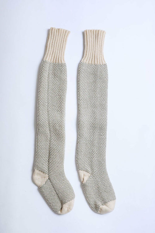Ribbed Knit Lounge Socks