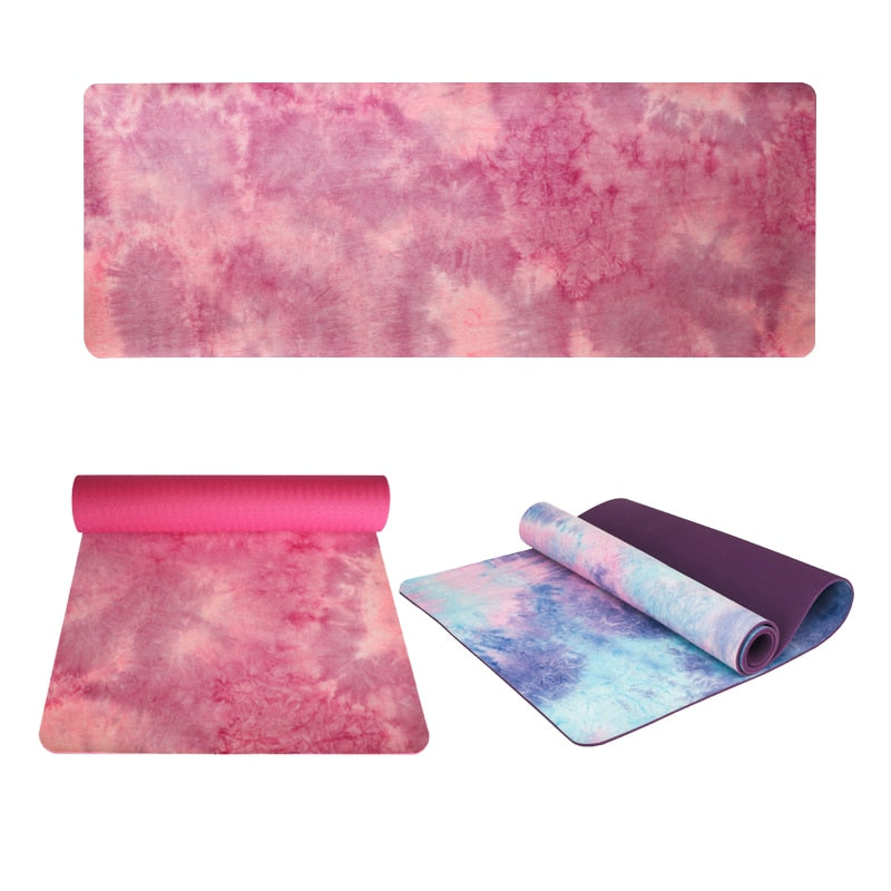 Tie-dye Yoga Mat