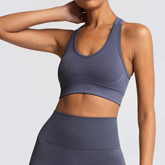 Seamless fitness bra & leggings